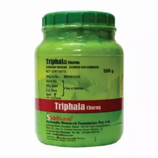Picture of Baidyanath Nagpur Triphala Churna 500 Gms