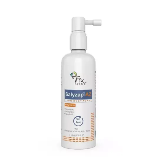 Picture of Fixderma Salyzap Az For Body Acne Spray 100ml